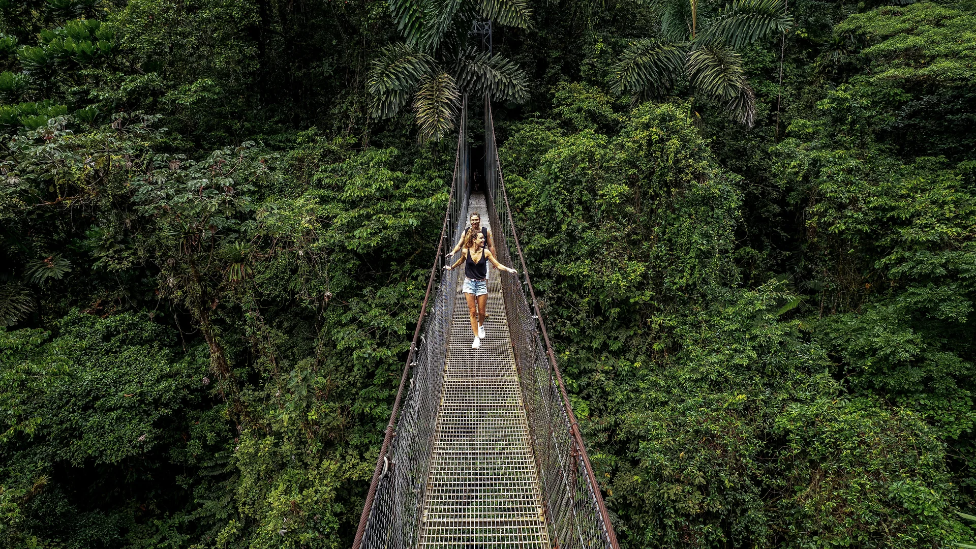 Total relaxation in the Baldi Hot Springs thermal pools surrounded by tropical gardens.