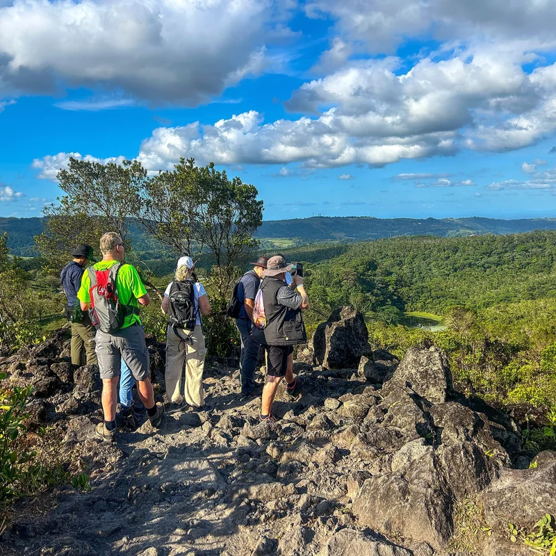 Perfect combination of heights adventure and volcanic hiking in La Fortuna.