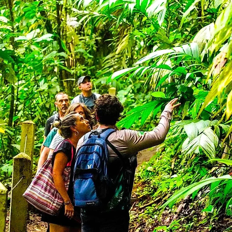 Frieden und Ruhe in den Thermalbecken der Paradise Hot Springs.
