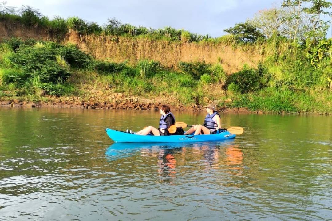 Safari en kayak tour Costa Rica Arenal